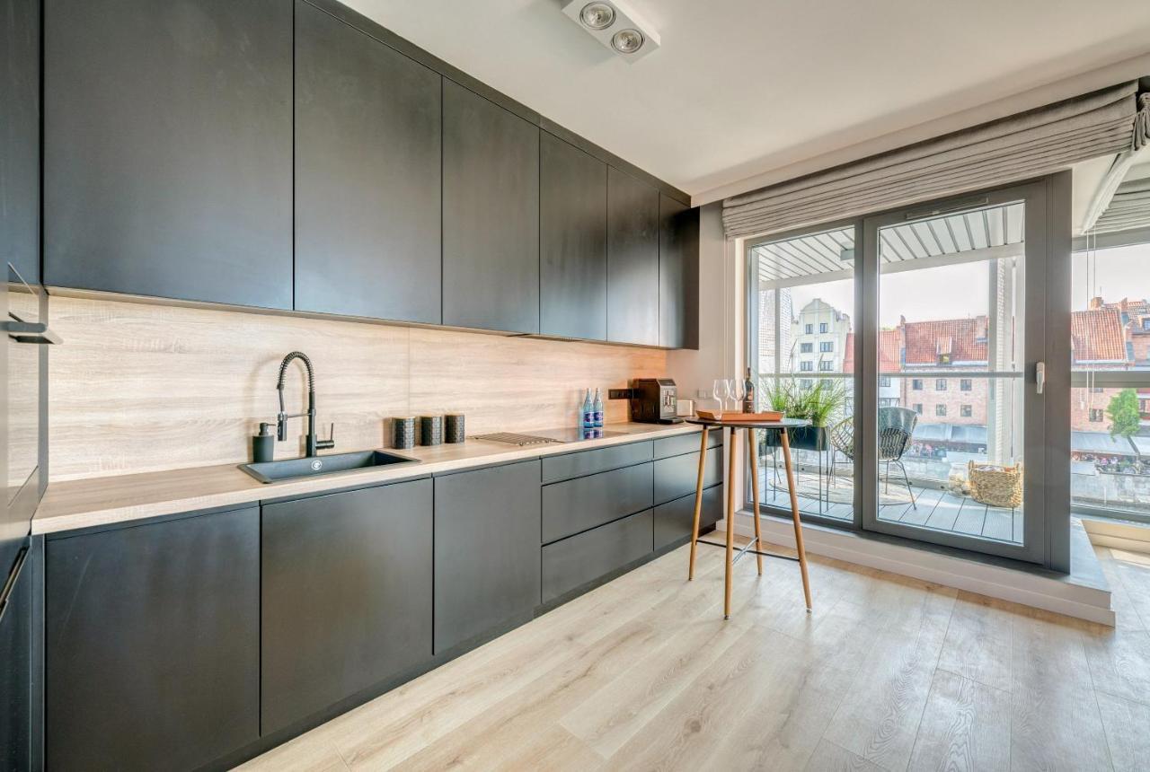 The Black Crane Apartment Danzig Exterior foto